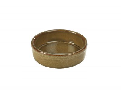 Terra Stoneware Rustic Brown Tapas Dish 13cm