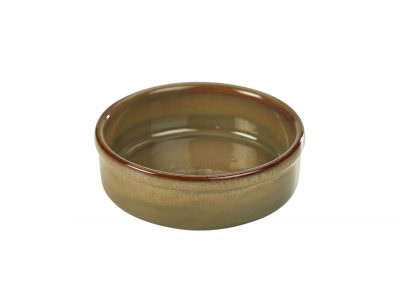 Terra Stoneware Rustic Brown Tapas Dish 14.5cm