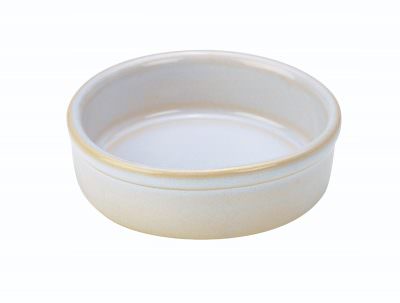 Terra Stoneware Rustic White Tapas Dish 10cm