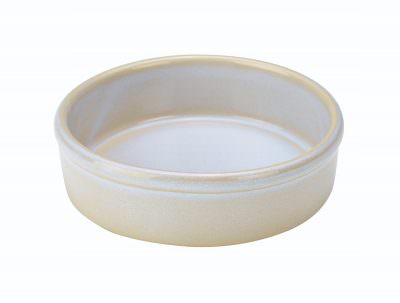 Terra Stoneware Rustic White Tapas Dish 13cm