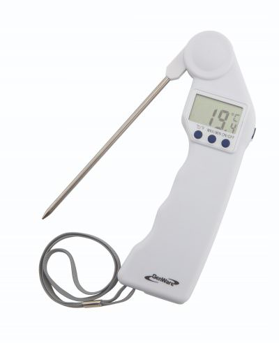 Genware Folding Probe Pocket Thermometer