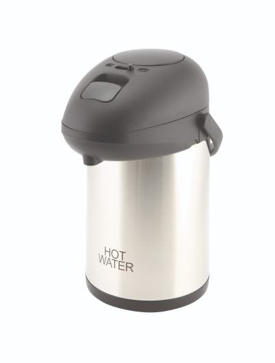 Hot Water Inscribed St/St Vac. Pump Pot 2.5L
