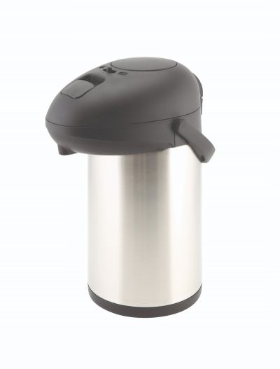 St/St Unbreakable Vacuum Pump Pot 3.5L
