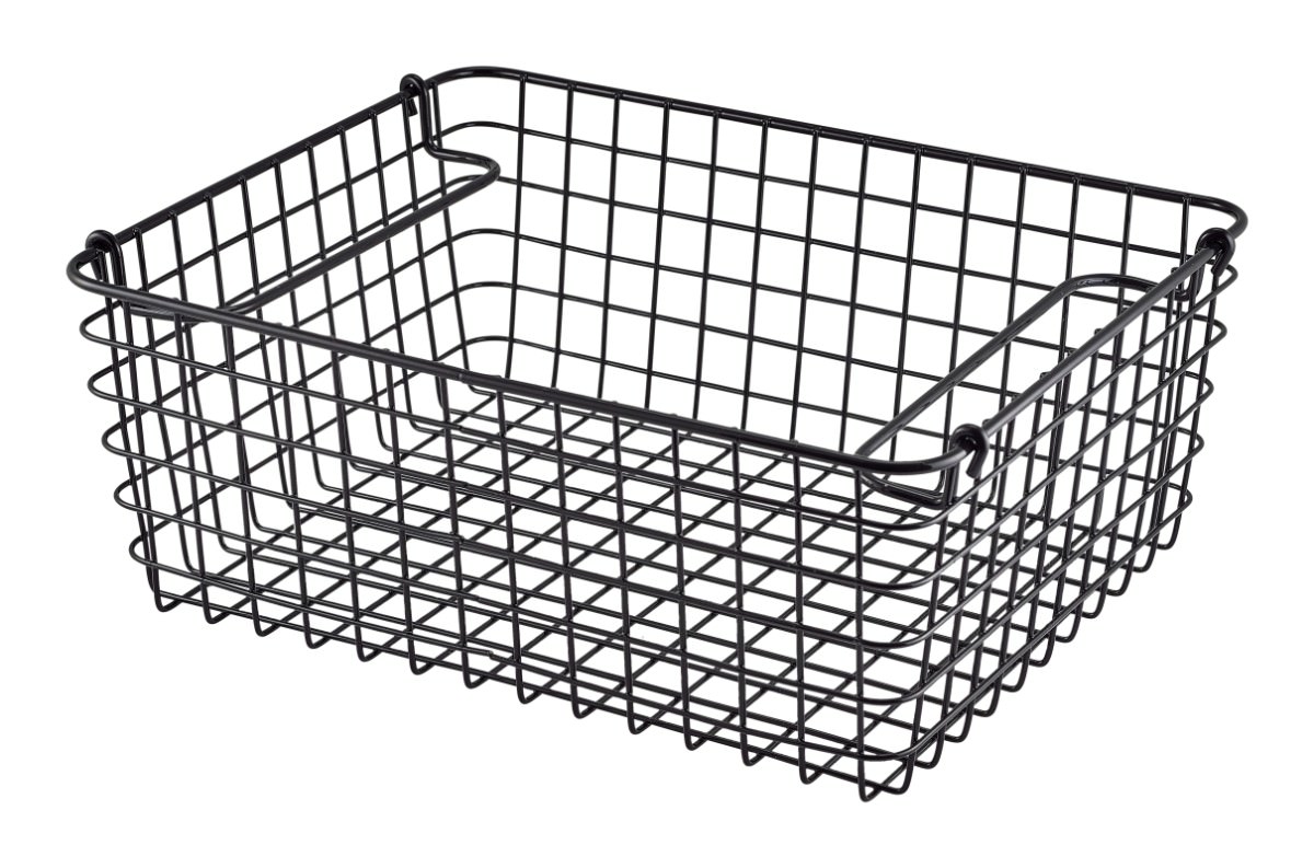 Black Wire Display Basket GN1/2