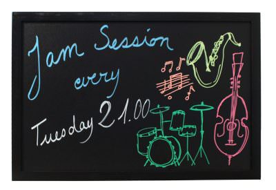 Wall Chalk Board 60 x 80cm, Black