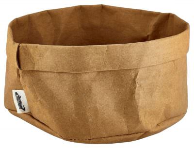 Brown Washable Paper Bag 20Diax14cm(H)