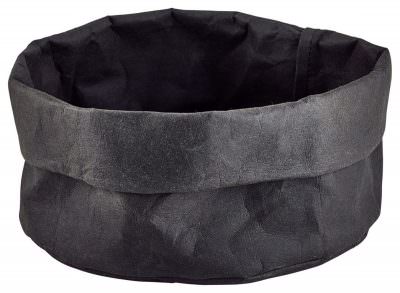 Black Washable Paper Bag 20Diax14cm(H)