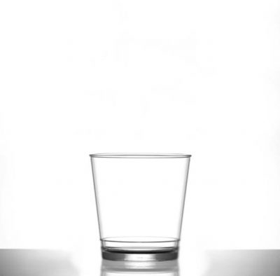 Elite In2stax Polycarbonate Plastic 9oz Rocks Glasses - 48 Pack