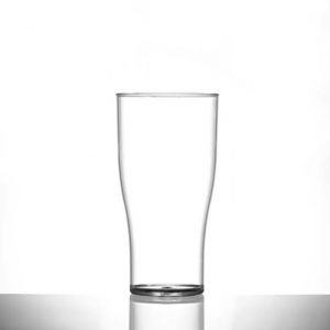 Elite Nonic Polycarbonate Pint / 20 oz Glasses CE - 100 Pack