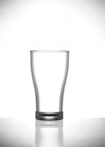Elite Viking 15oz / 425ml Polycarbonate Glasses, CE Marked : Lined @ 2/3 Pint - 24 Pack