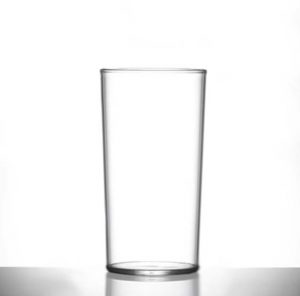 Econ Polystyrene Hiball, Clear,10oz, CE Marked - 48 Pack