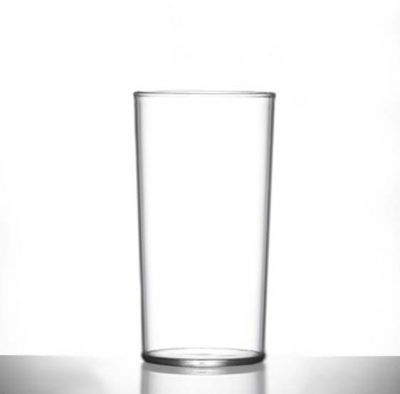 Econ Polystyrene Hiball, Clear,10oz, CE Marked - 48 Pack