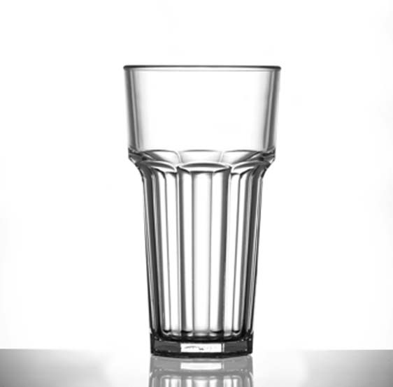 Elite Remedy Polycarbonate Pint / 20oz Tall Glasses CE - 24 Pack - Image 2