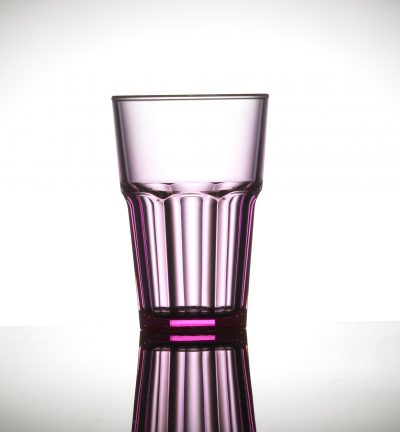Elite Remedy Neon Red Polycarbonate 14oz Glasses - 24 Pack