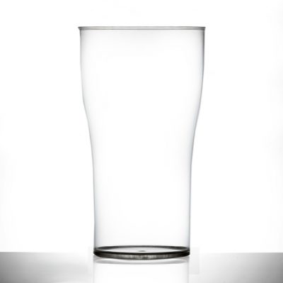 XLarge 2 Pint / 40 oz CE Tulip Polycarbonate Beer Glass - 18 Pack