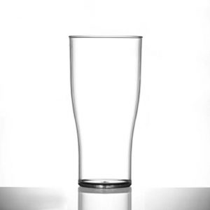 Elite Polycarbonate Nucleated Tulip Pint / 20 oz. CE - 48 Pack