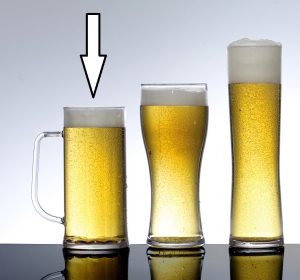 Elite Premium Polycarbonate Bavarian Pint Tankard, 20oz CE - 12 Pack