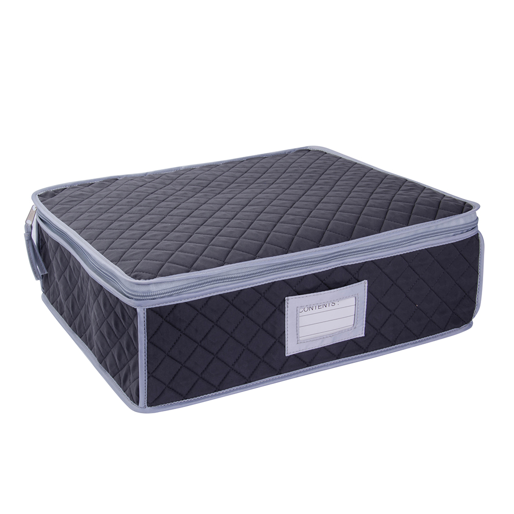 SORRY OUT OF STOCK Quilted Storage Case and Grey Latte Mug - 12 Pack - Image 3