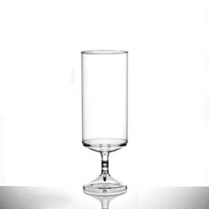 Stacking Plastic Champagne Flutes - Econ