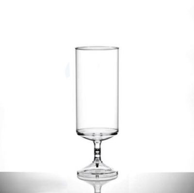 Stacking Plastic Champagne Flutes - Econ