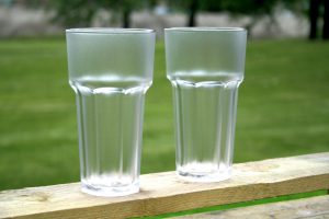 Elite Premium Frosted Remedy Polycarbonate 12oz Tall Glass - 36 Pack