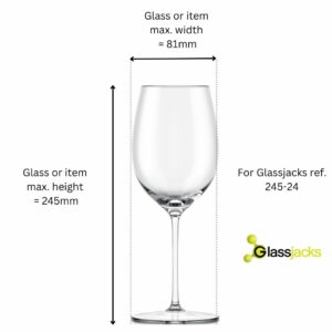 Wine Glass Measurements For Glassware Storage Box