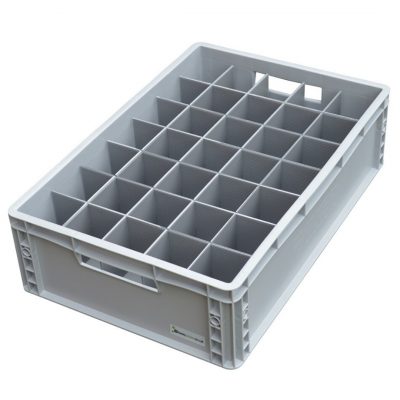 Glassware Storage Box Container