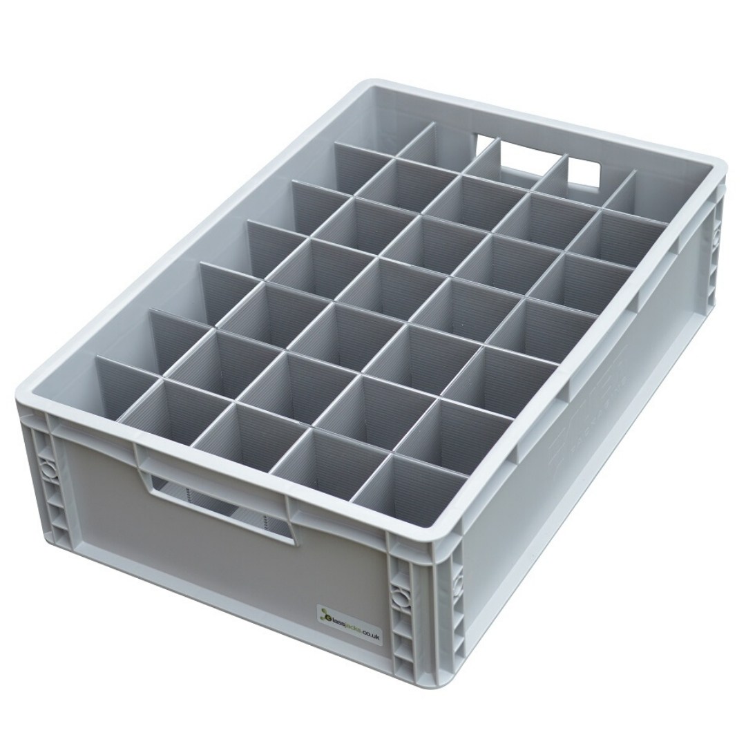 Glassware Storage Box Container