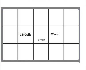Storage for Glassware Box ref. 120-6