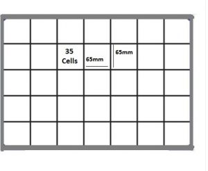 Storage for Glassware Box ref. 120-6