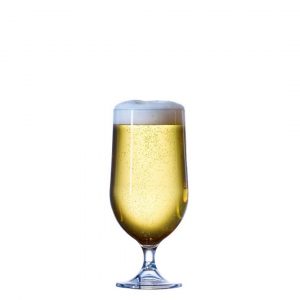 Goblet Plastic Beer 10oz