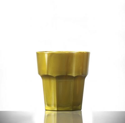 Plastic Glasses Remedy Gold Rocks - Chandlers Ford UK