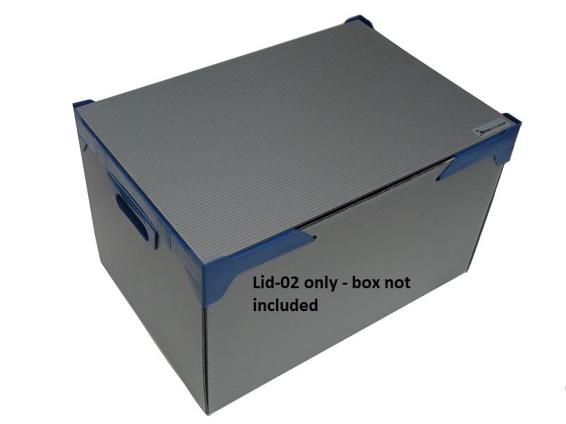 Glassjacks Lids, Pack of 5, Fits all sizes of our Correx Box range