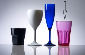 Elite Remedy Polycarbonate 9oz White Rocks Glasses - 36 Pack