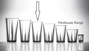 Plastic Glassware - Penthouse Range