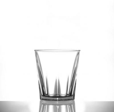 plastic rocks glass