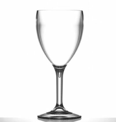 11oz Plastic Wine Glasses Large Polycarbonate