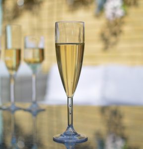 Plastic champagne flute UK Delivery