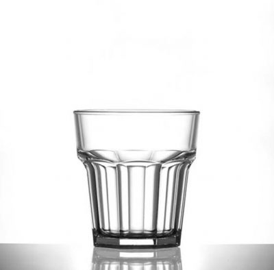 low ball remedy rocks plastic glasses