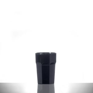 Elite Remedy Polycarbonate Plastic 25ml Silver Shot Glasses CE - 24 Pack