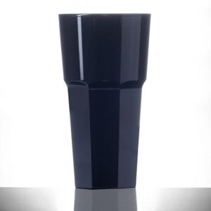 Polycarbonate Wine Glasses - Elite Premium 11oz Black - 12 Pack