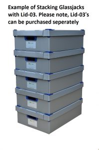 1. Glass max height 120mm, glass max width 81mm, 24 cells, Pack of 5