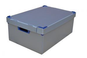 Wrap round lid