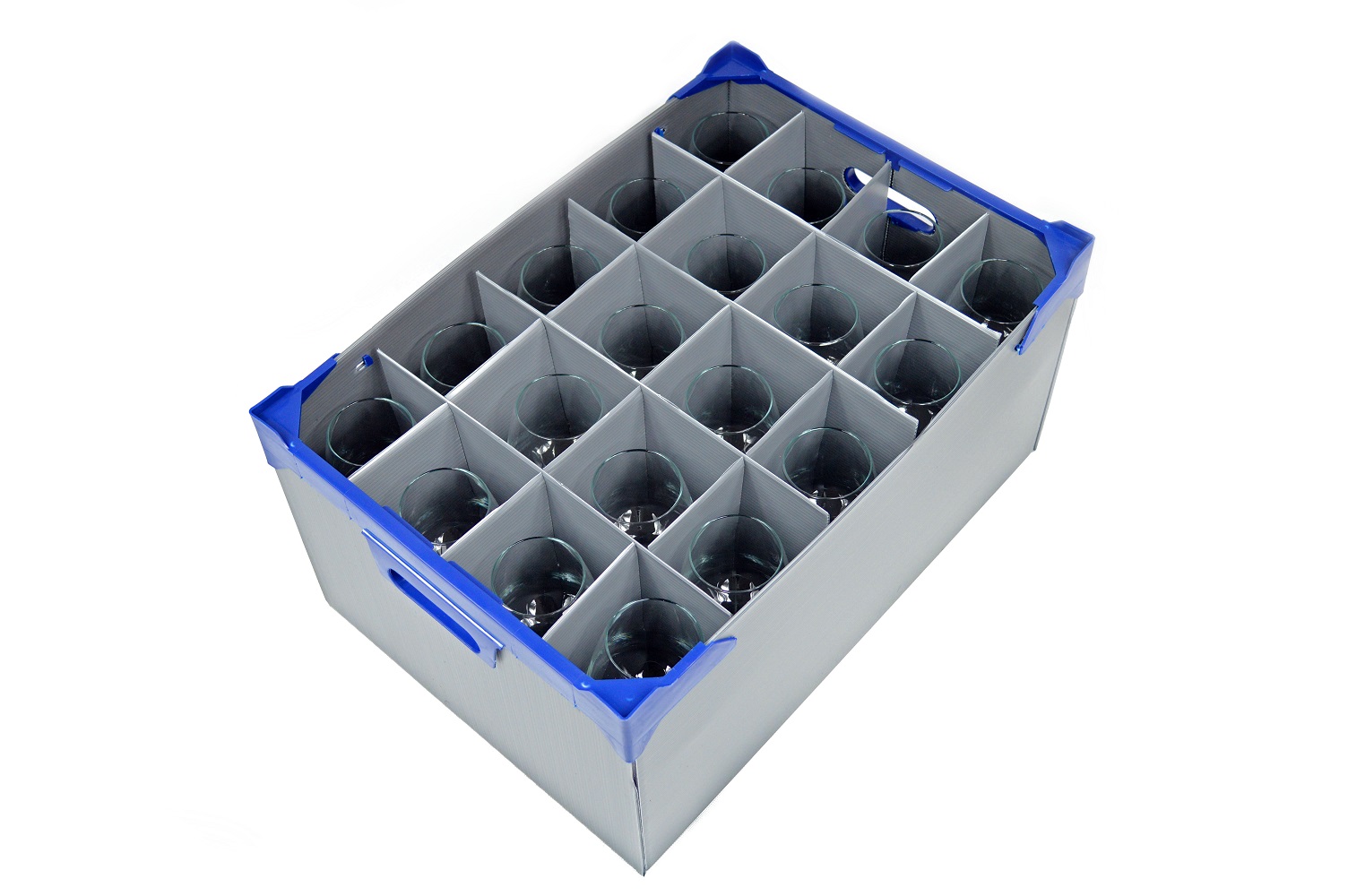 Vicrila Fully Tempered Conil Beer Glasses - 15 Pack & Beer Glass Storage Box 57cl / 20oz - Image 4