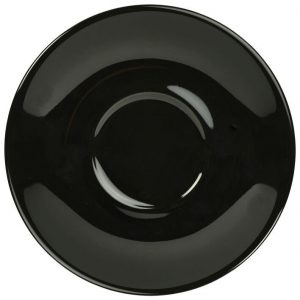 Royal Genware Saucer 14.5cm Black