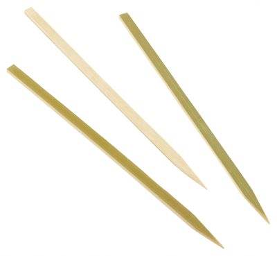 Bamboo Flat Skewers 18cm/7" (100pcs)