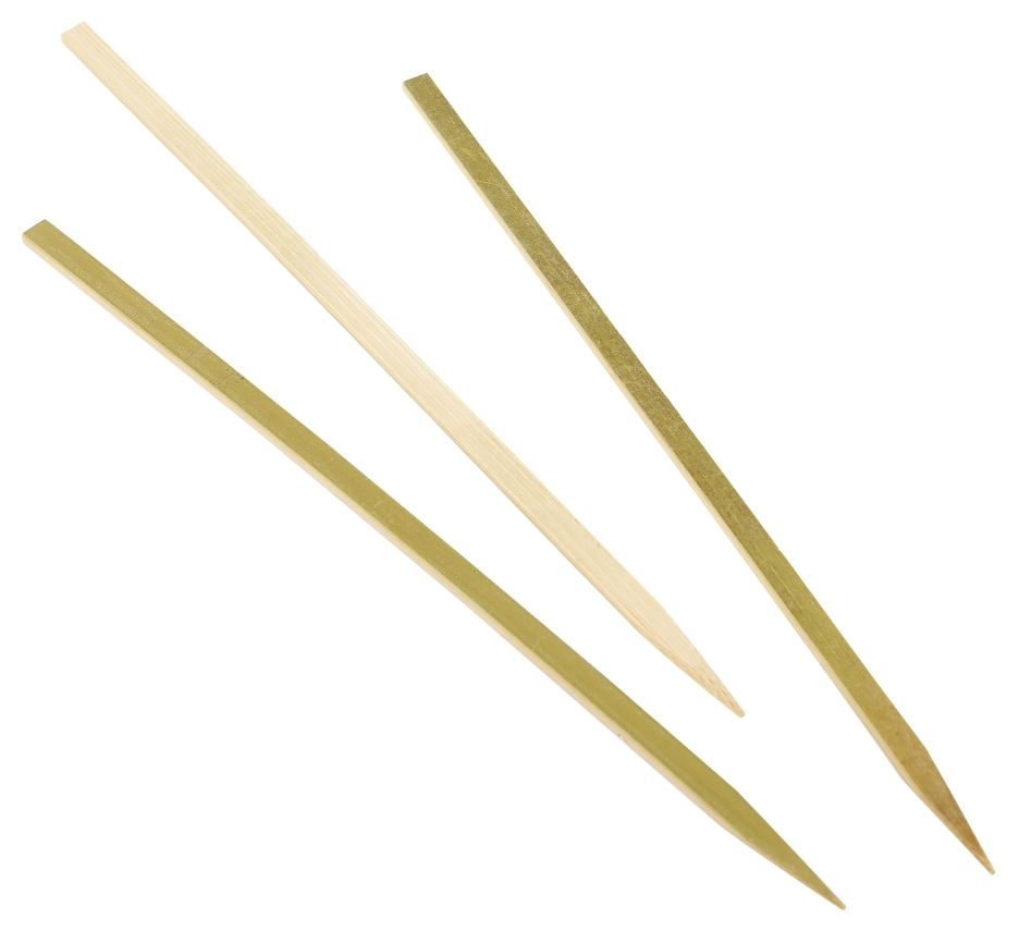 Bamboo Flat Skewers 21cm/8.25" (100pcs)