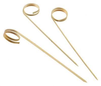 Bamboo Ring Skewers 12cm/4.75" (100pcs)