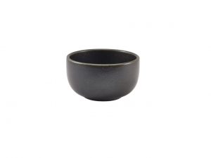 Terra Porcelain Black Round Bowl 12.5cm