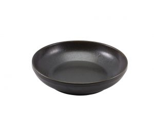 Terra Porcelain Black Coupe Bowl 27.5cm